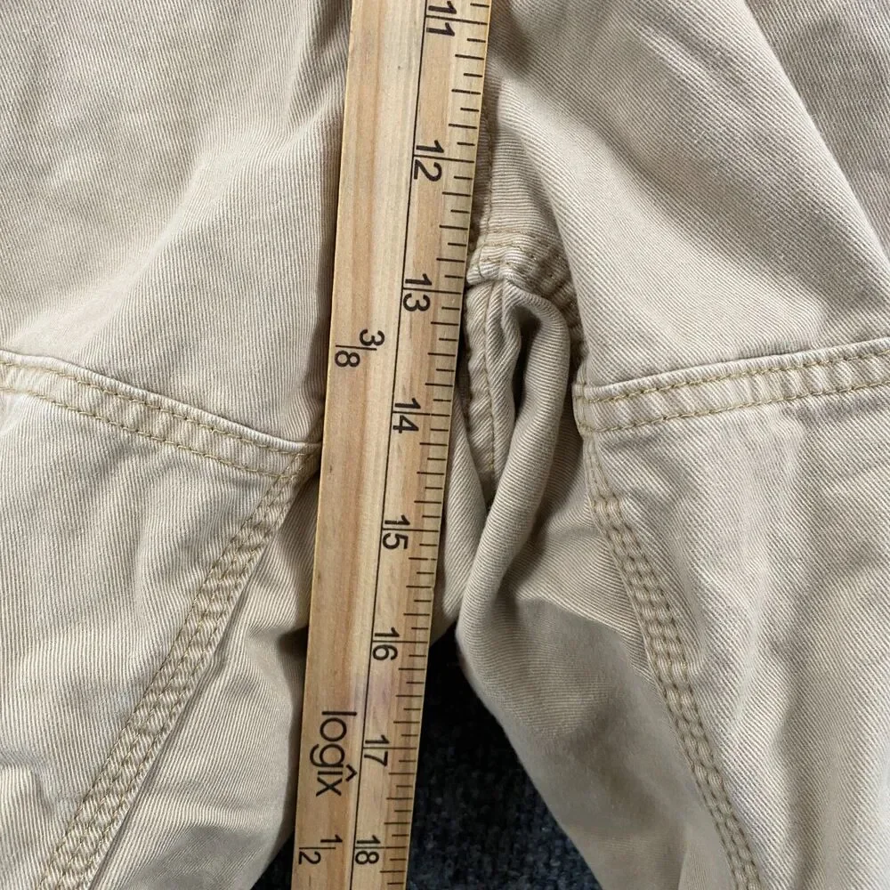 Polo Ralph Lauren Shorts Men 42 Brown Cargo Wide Leg Outdoor Hiking Baggy Casual